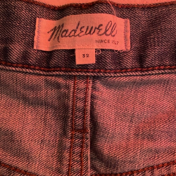 Madewell Jean Button-fly shorts 32” - Picture 2 of 4